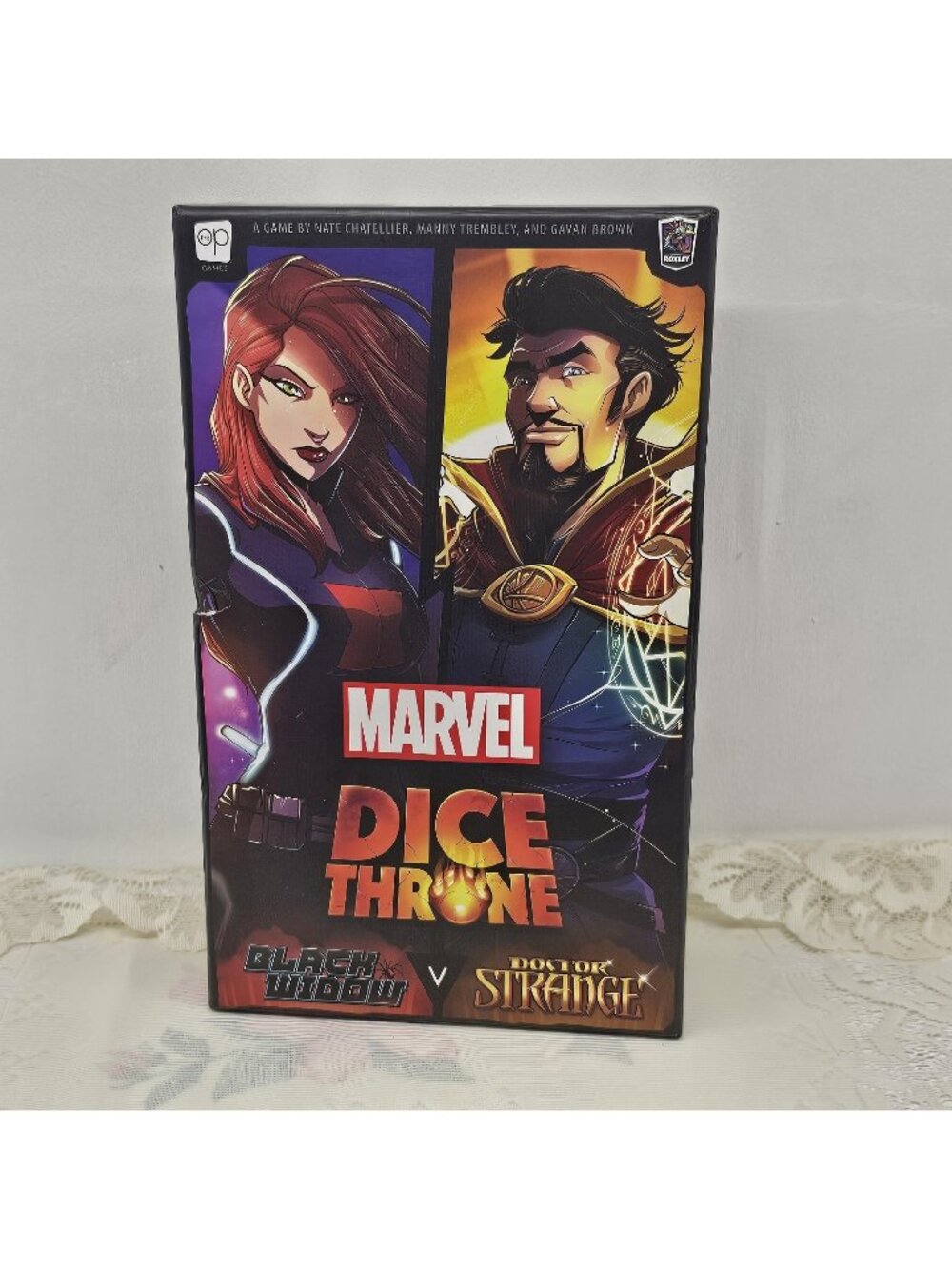 Marvel Dice Throne | 2 Hero Box Featuring Black Widow, Doctor Strange ;)